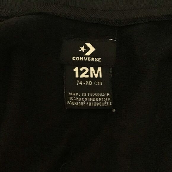 Converse Boys Track Jacket 12M - Picture 3 of 5